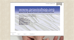 Desktop Screenshot of praxisshop.org