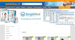 Desktop Screenshot of praxisshop.ch